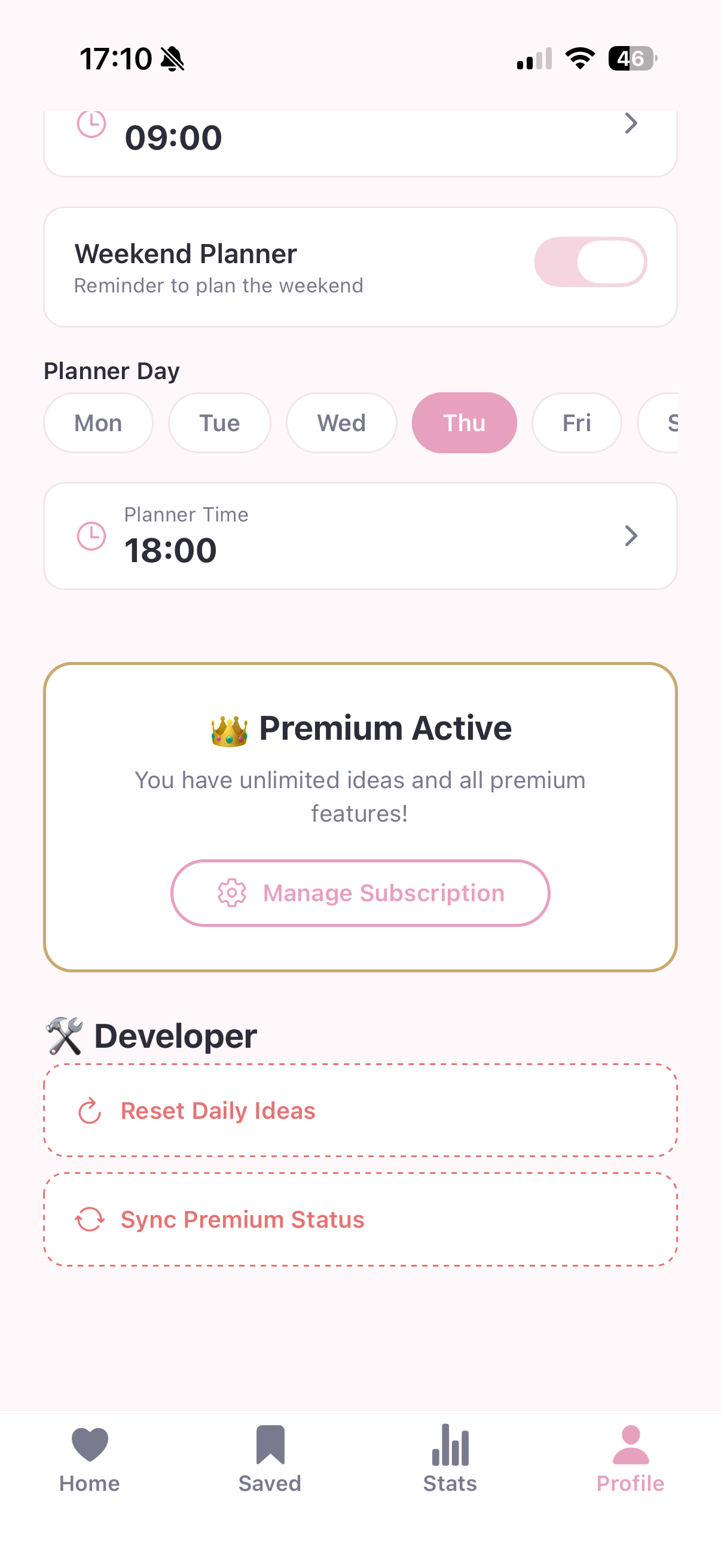 BetterBoyfriend App Screenshot